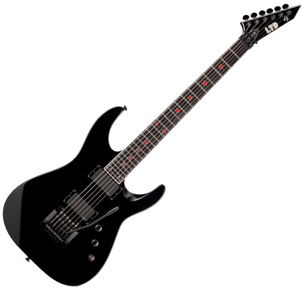 JH-600 Jeff Hanneman Signature - black Guitare électrique forme str Ltd