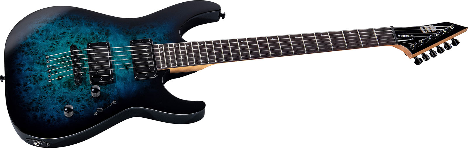 Ltd M200dx 2h Ht Rw - Blue Burst - Guitare Électrique Forme Str - Variation 2