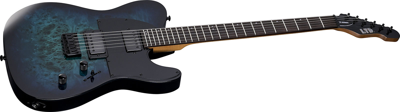 Ltd Te200dx 2h Ht Rw - Blue Burst - Guitare Électrique Forme Tel - Variation 2
