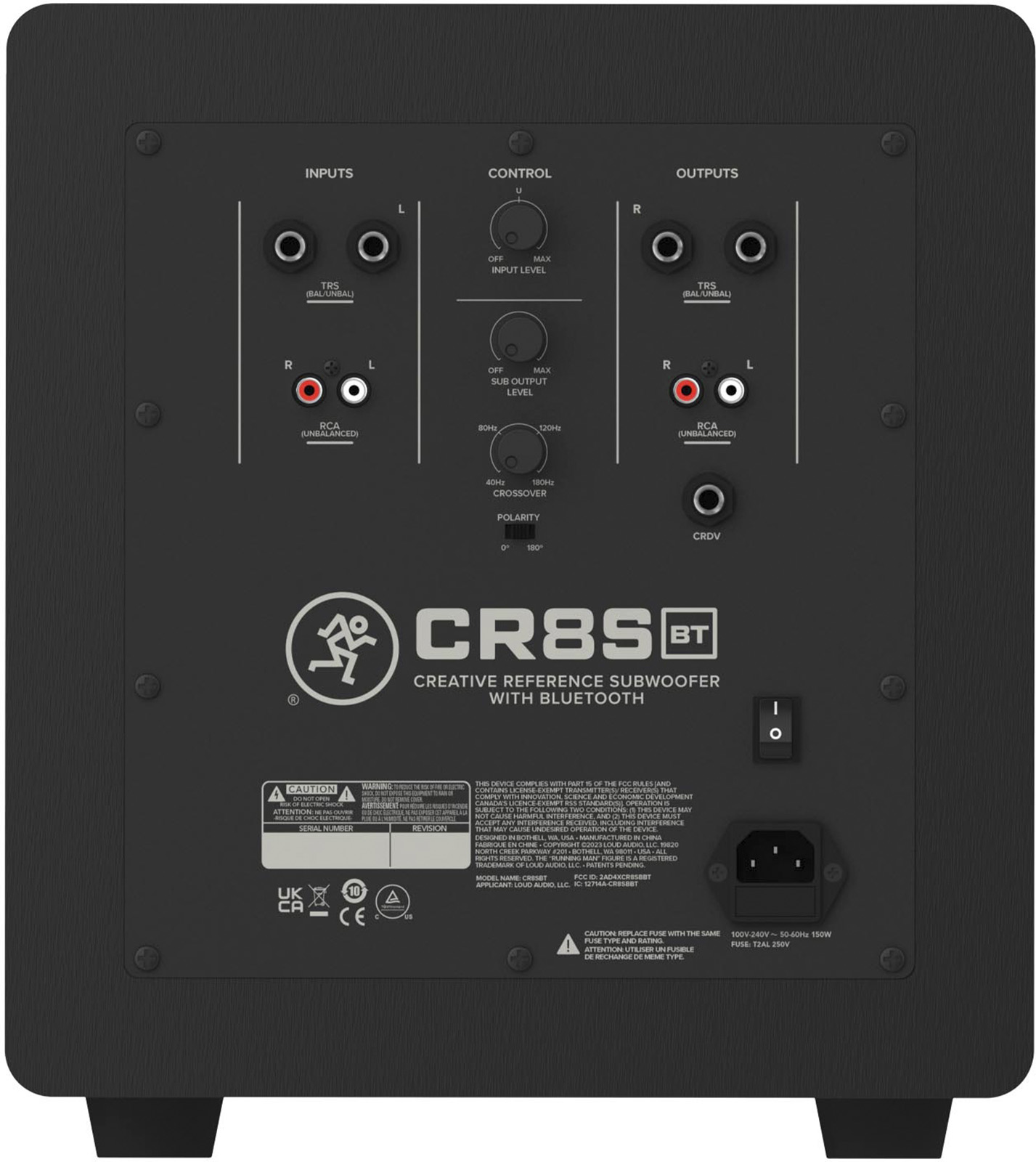 Mackie Cr8s Bt - Caisson De Basse Studio - Variation 4