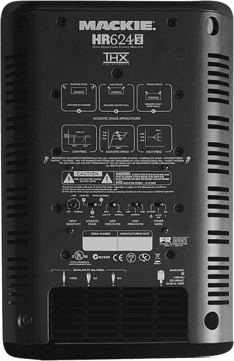 Mackie Hr624 Mkii - La PiÈce - Enceinte Monitoring Active - Variation 1