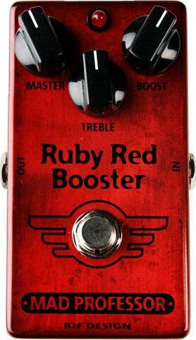 Mad Professor Ruby Red Booster - PÉdale Volume / Boost. / Expression - Main picture