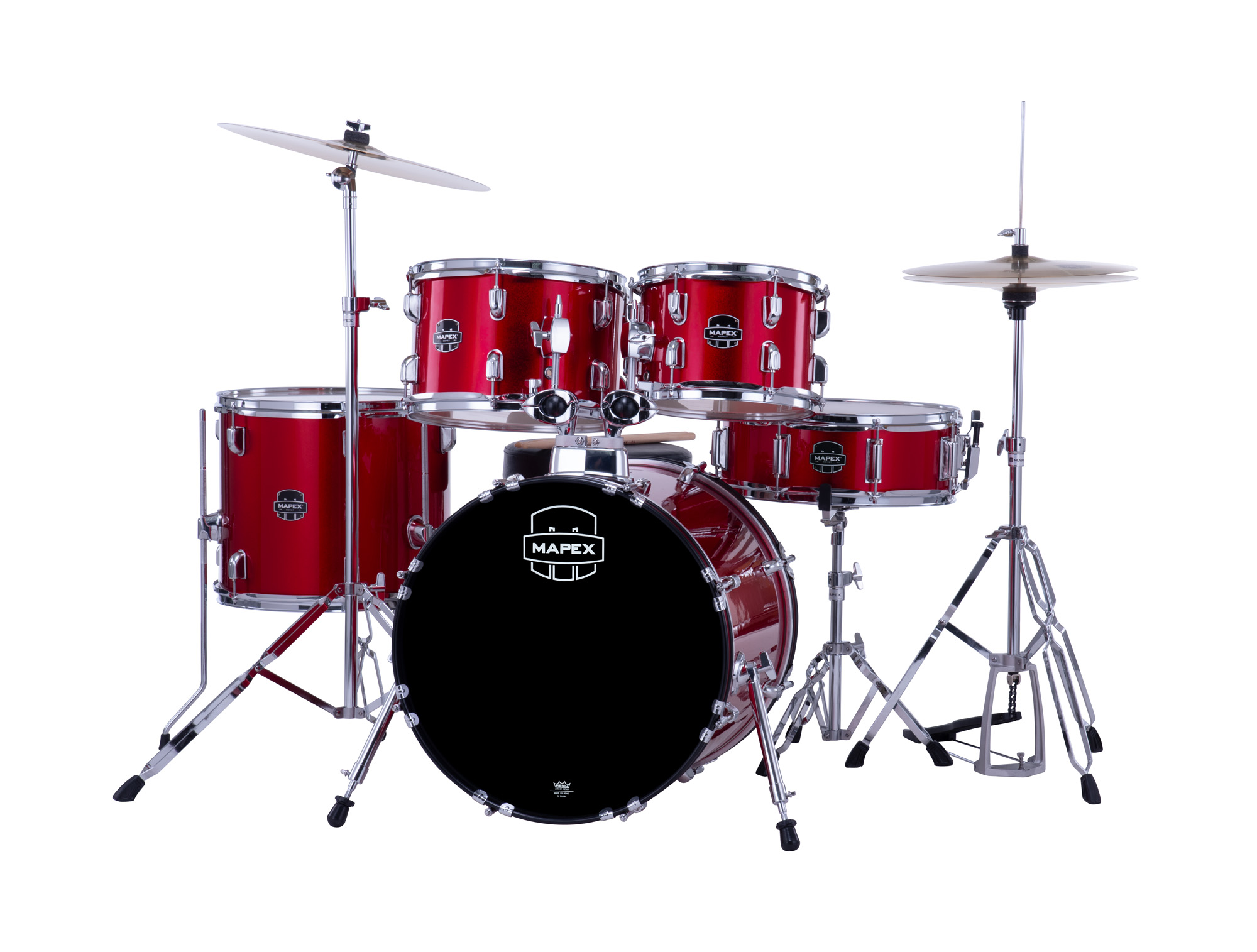 Mapex Comet 18 Jazz Junior Kit - 5 FÛts - Infra Red - Batterie Acoustique Junior - Variation 1