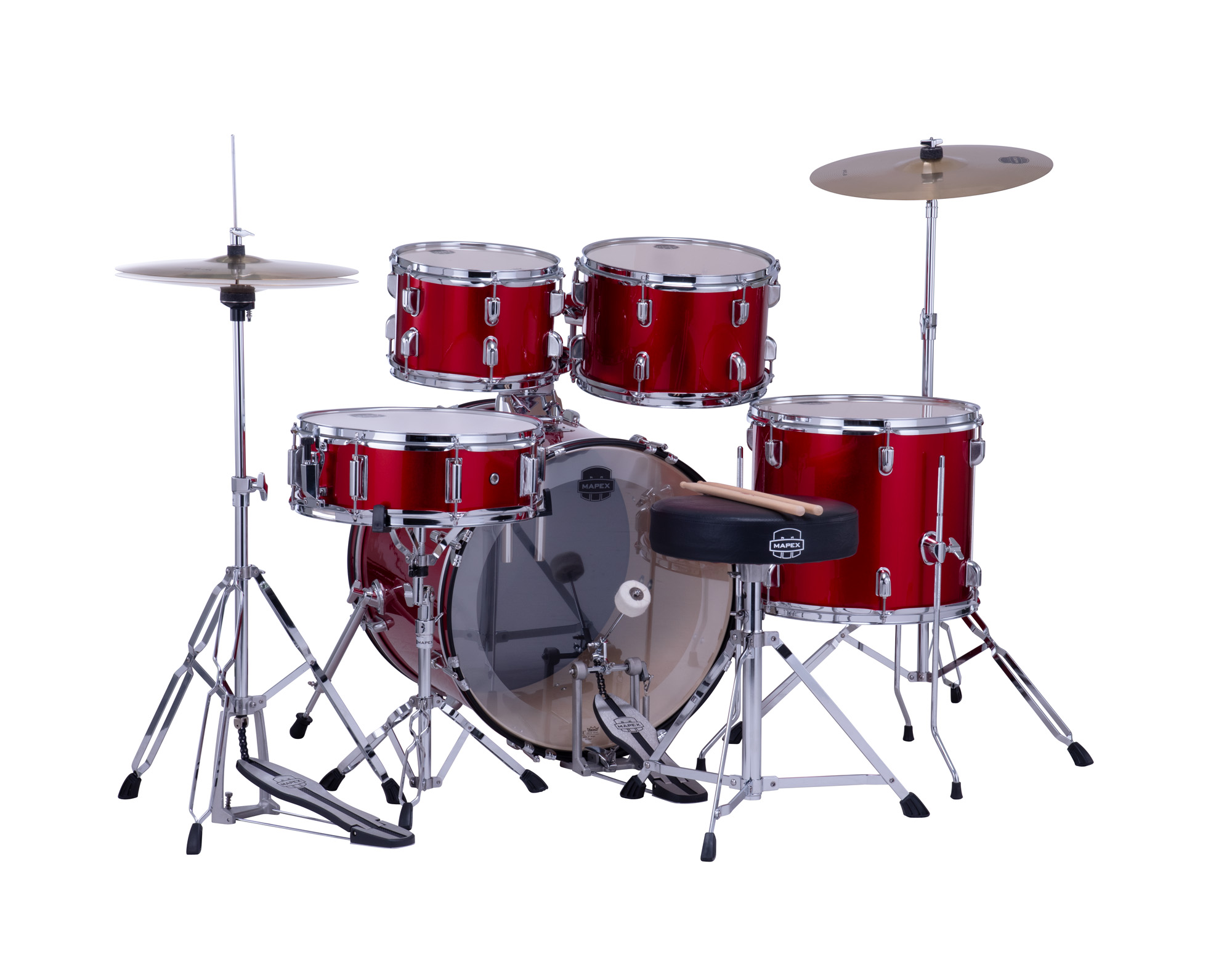 Mapex Comet 20 Fusion Kit - 5 FÛts - Infra Red - Batterie Acoustique Fusion - Variation 2