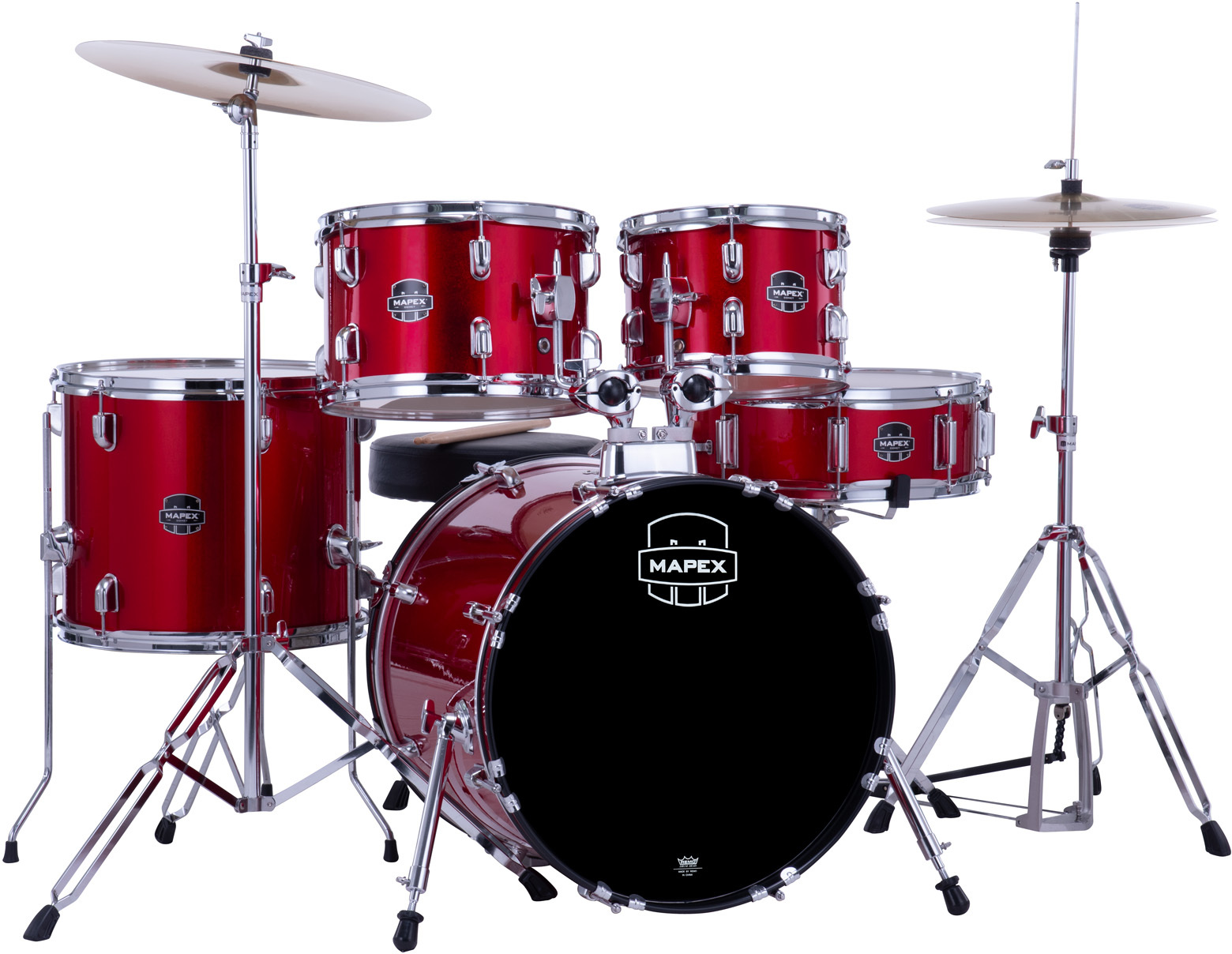 Mapex Comet 18 Jazz Junior Kit - 5 FÛts - Infra Red - Batterie Acoustique Junior - Main picture