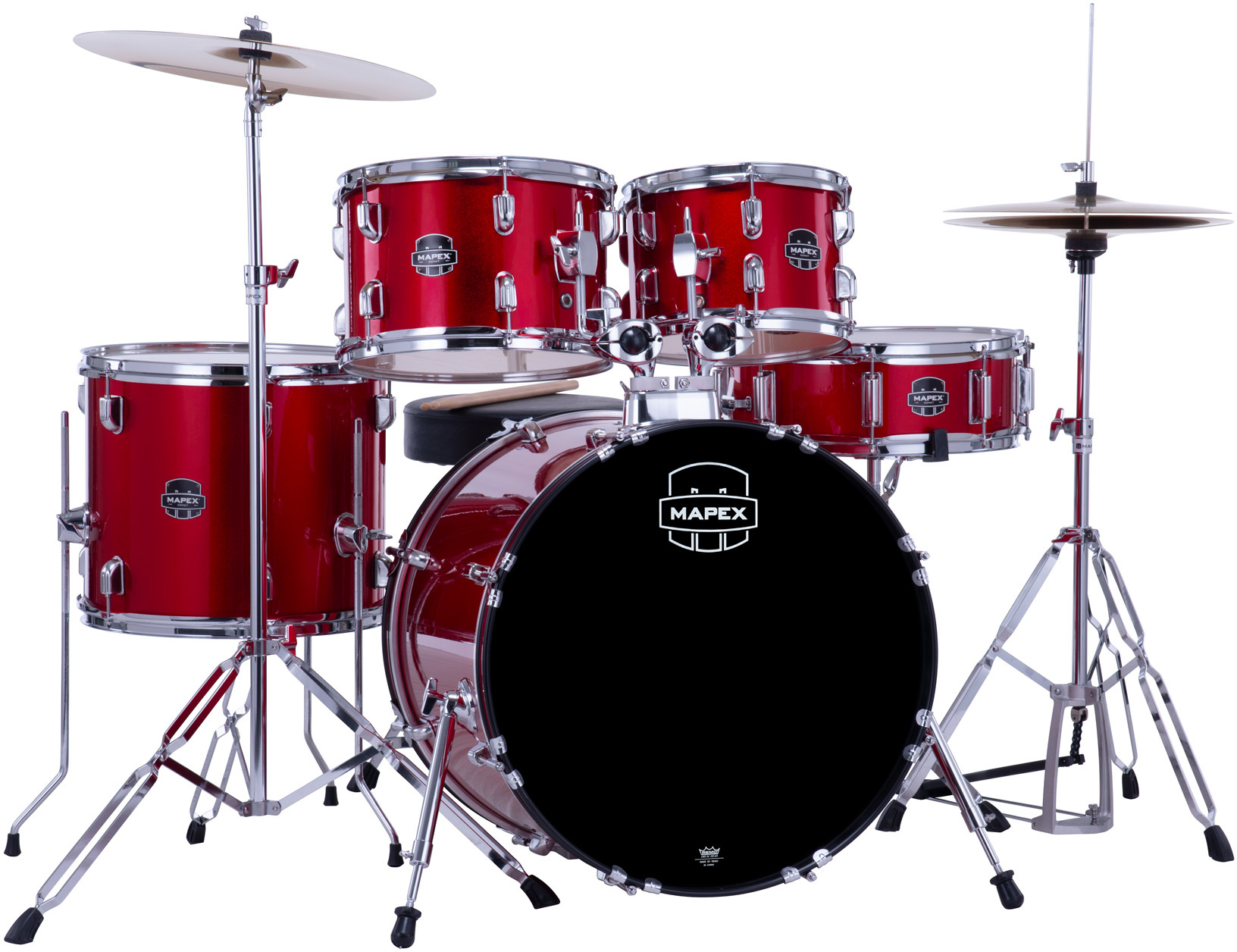 Mapex Comet 20 Fusion Kit - 5 FÛts - Infra Red - Batterie Acoustique Fusion - Main picture