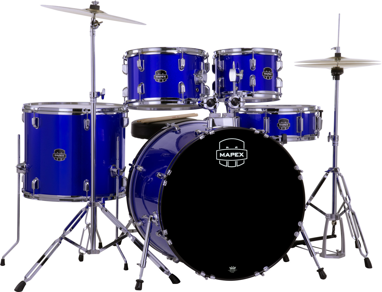 Mapex Comet 22 Stage Kit - Indigo Blue - Batterie Acoustique Stage - Main picture