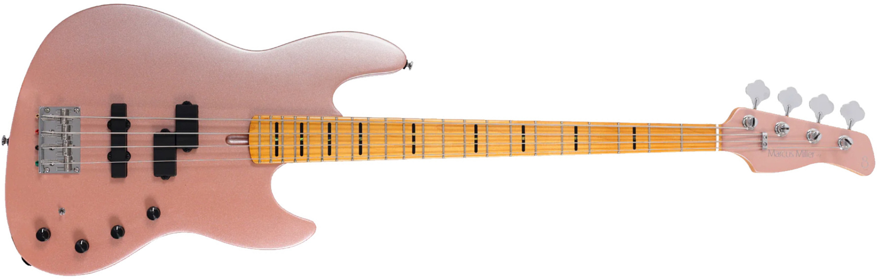 Marcus Miller U7 4st Active Mn - Rosegold - Basse Électrique Solid Body - Main picture