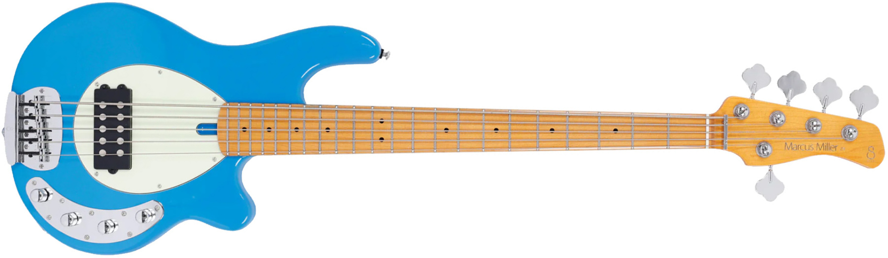 Marcus Miller Z3 5st 5c Active Mn - Blue - Basse Électrique Solid Body - Main picture