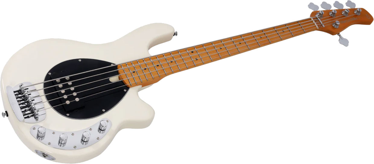 Marcus Miller Marcus Miller Z3 5st 5c Active Mn - Antique White - Basse Électrique Solid Body - Variation 2