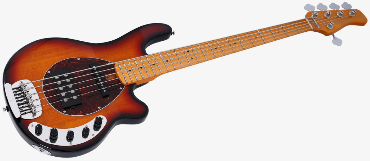 Marcus Miller Z7 Alder 5st 5c Active Mn - 3-color Sunburst - Basse Électrique Solid Body - Variation 2