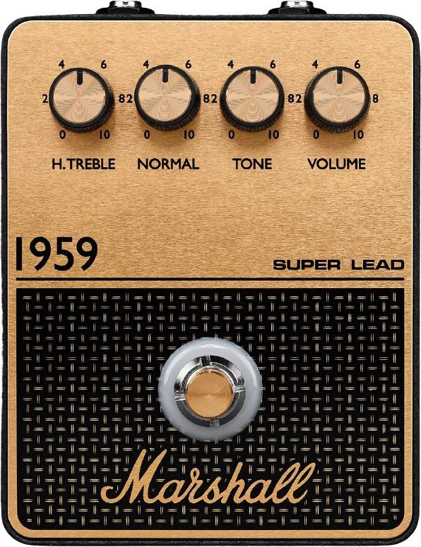 Marshall Amp Series 1959 Super Lead Plexi Pedal - PÉdale Overdrive / Distortion / Fuzz - Main picture