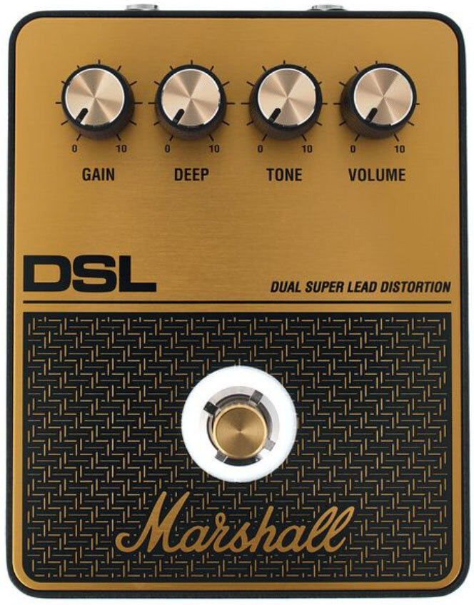 Marshall Amp Series Dsl Dual Super Lead Distortion Pedal - PÉdale Overdrive / Distortion / Fuzz - Main picture