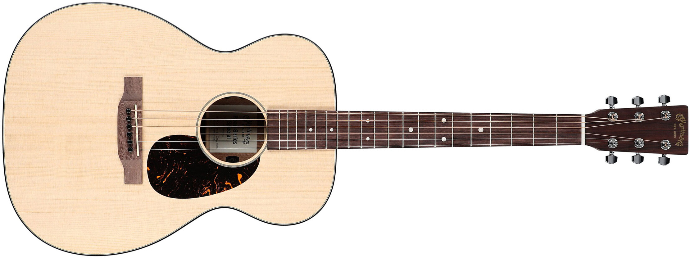 Martin 00-10e Special Road Grand Concert Shsc Epicea Sapele Rit - Natural Satin - Guitare Folk - Main picture