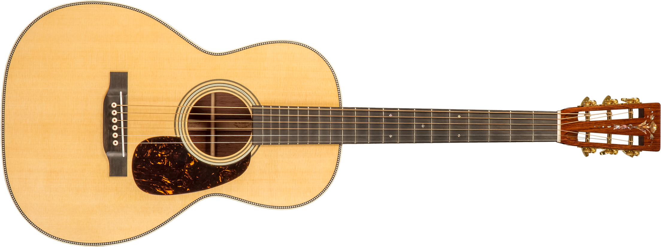 Martin Custom Shop Cs-00-c23036429 Grand Concert Epicea Palissandre Eb #2814861 - Natural Aging Toner - Guitare Folk - Main picture