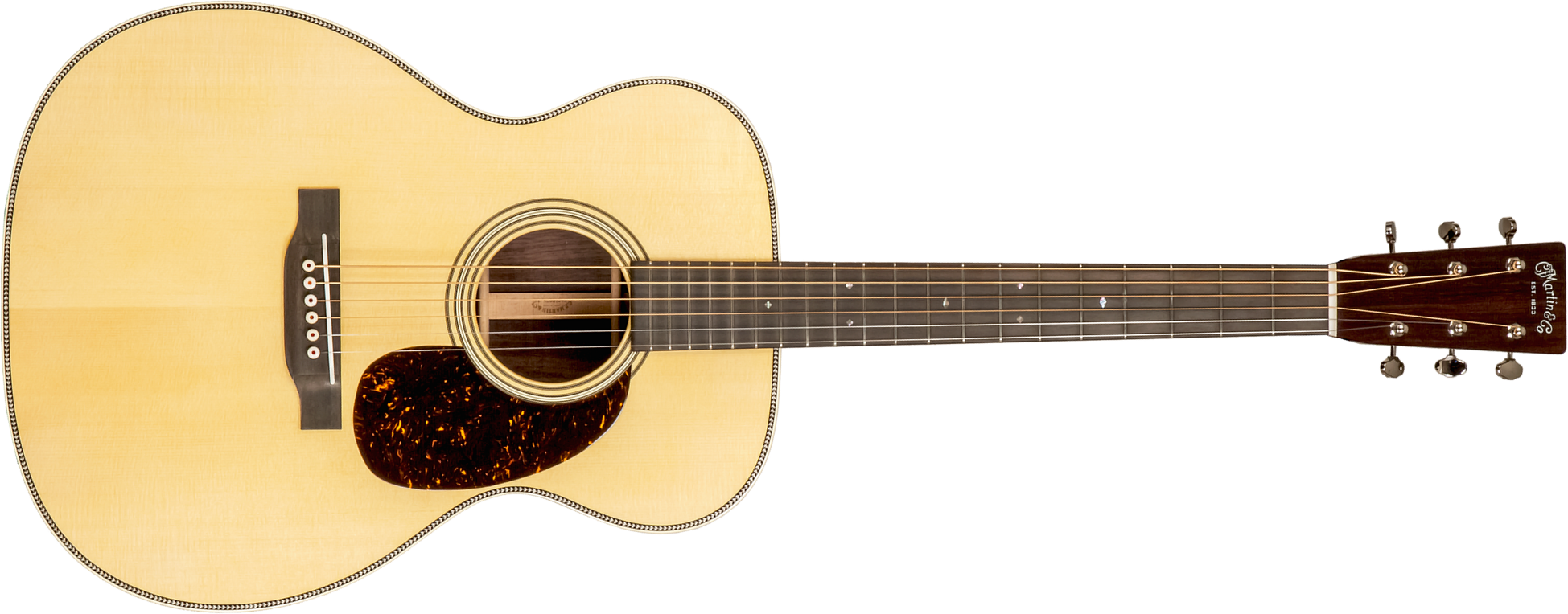 Martin Custom Shop Cs-000-c23036008 Epicea Palissandre Eb #2814871 - Natural Aging Toner - Guitare Folk - Main picture