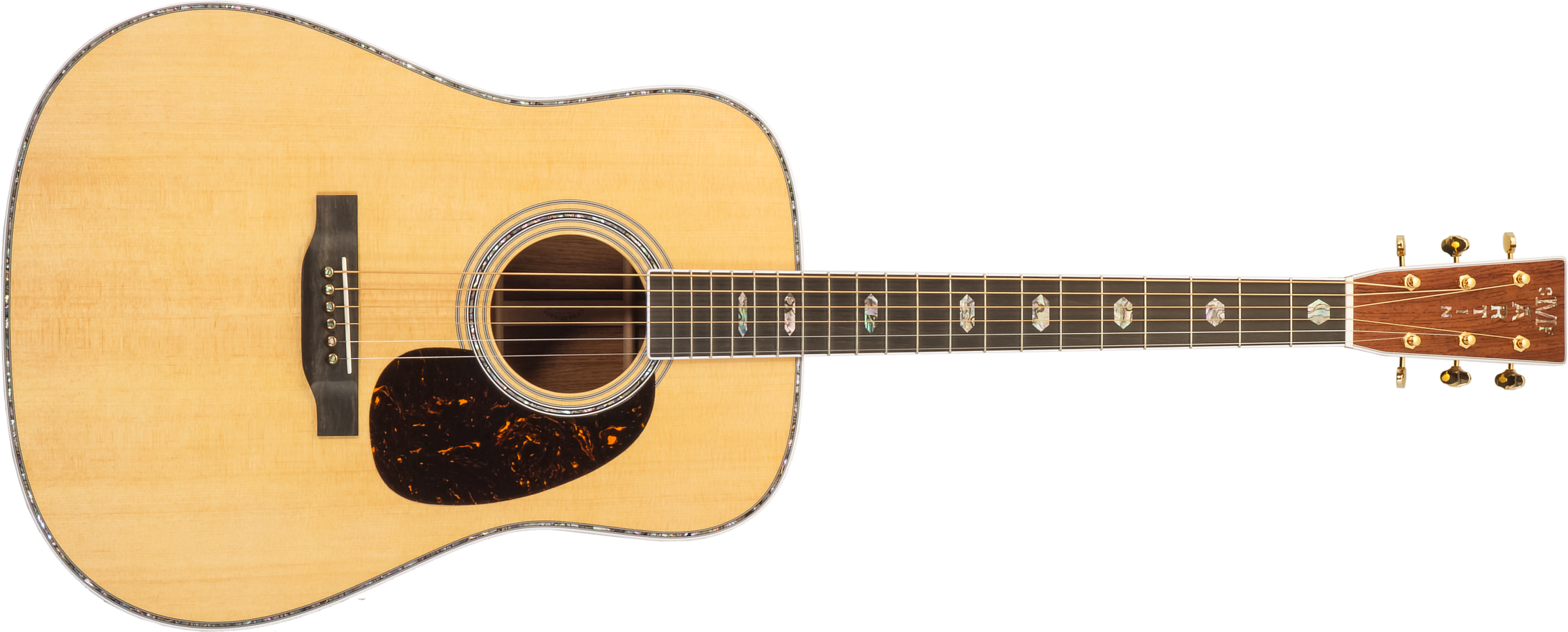 Martin Custom Shop Cs-d-c23036414 Dreadnought Epicea Palissandre Eb #2816486 - Natural Aging Toner - Guitare Folk - Main picture