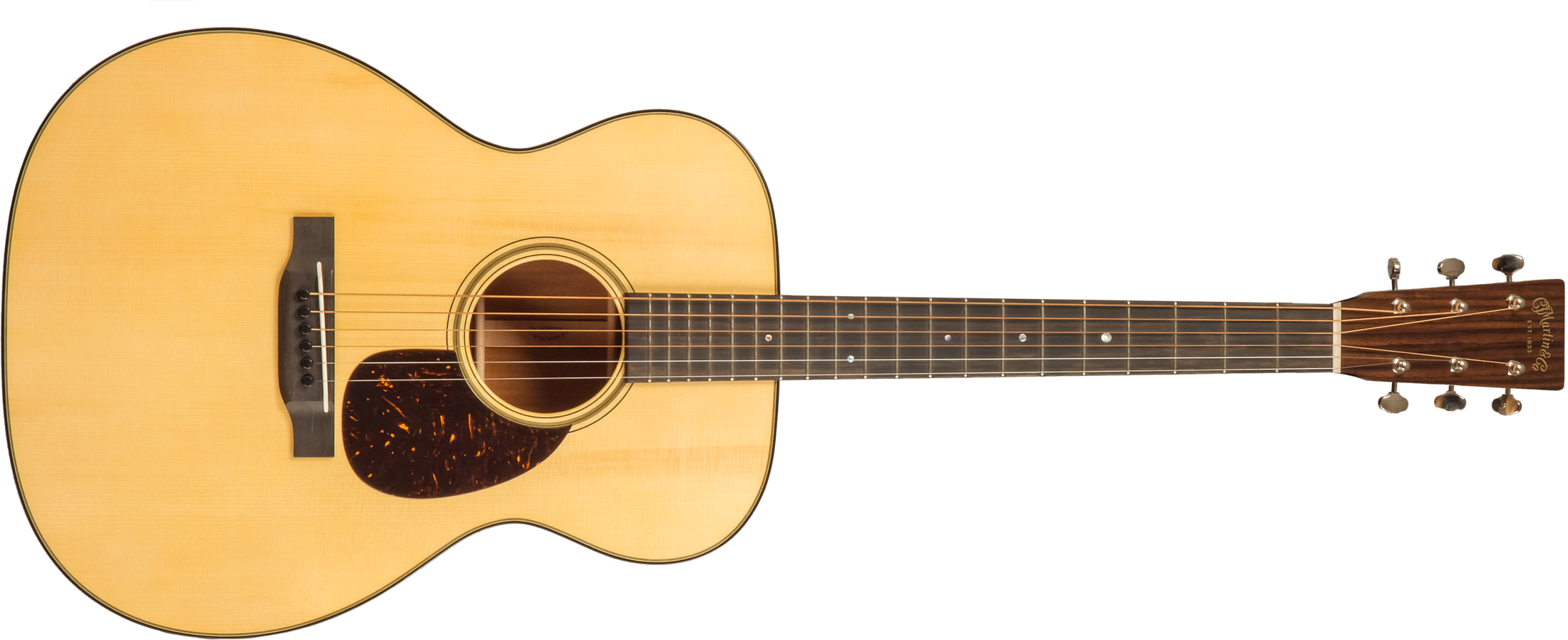 Martin Custom Shop Cs-om-c23035507 Orchestra Epicea Acajou Eb #2816489 - Natural Aging Toner - Guitare Folk - Main picture