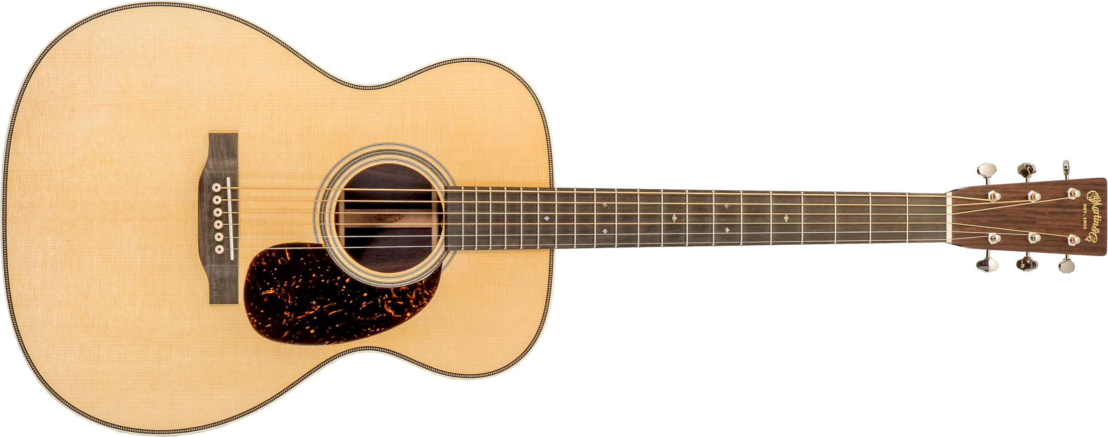 Martin Custom Shop Cs-om-c23036412 Orchestra Epicea Palissandre Eb #2816487 - Natural Aging Toner - Guitare Folk - Main picture