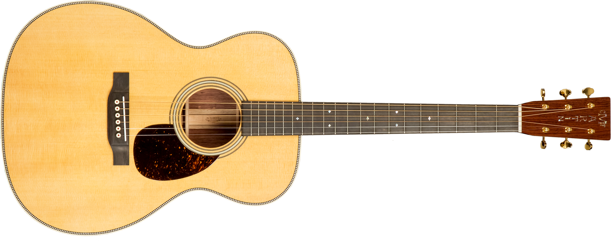 Martin Custom Shop Cs-om-c23036426 Orchestra Epicea Palissandre Eb #2814865 - Natural Aging Toner - Guitare Folk - Main picture