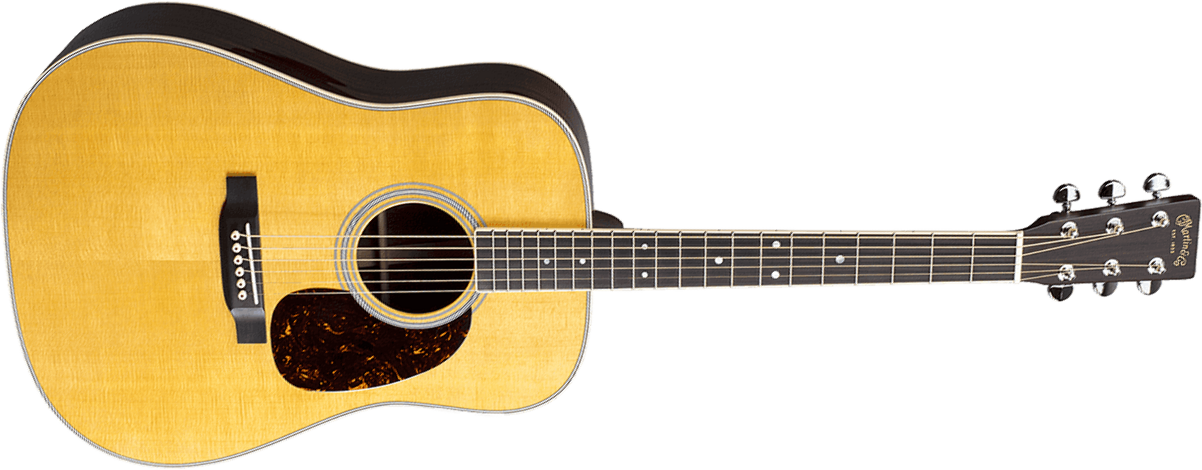 Martin D35 Standard Golden Era Dreadnought Epicea Palissandre Eb - Natural Gloss - Guitare Folk - Main picture