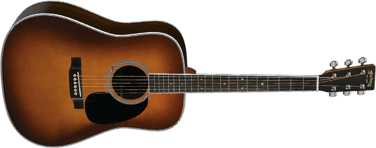 Martin D35 Standard Golden Era Dreadnought Epicea Palissandre Eb - 1933 Ambertone Gloss - Guitare Folk - Main picture