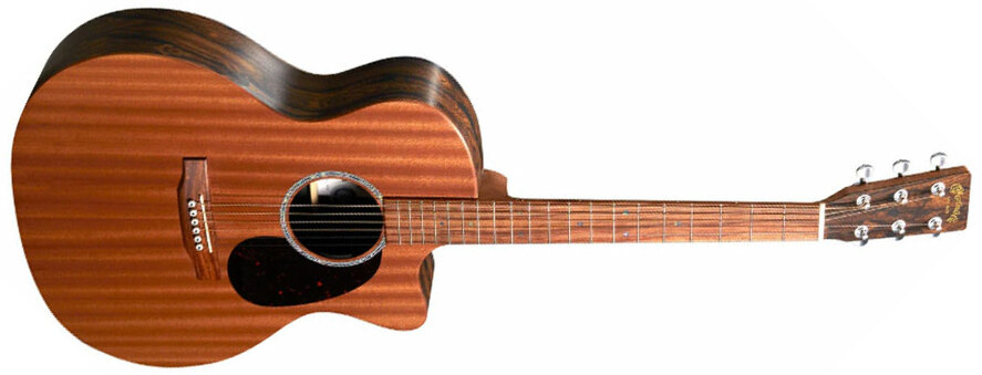 Martin Gpcx2e Ziricote Grand Performance Cw Sapele Hpl Ziricote Ric - Natural Satin - Guitare Folk - Main picture