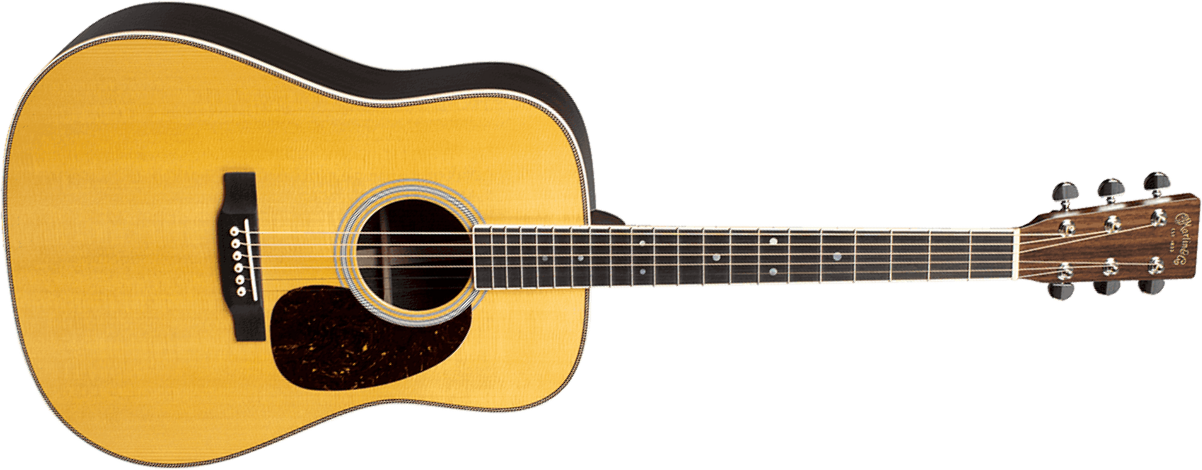 Martin Hd35 Standard Golden Era Dreadnought Epicea Palissandre Eb - Natural Gloss - Guitare Folk - Main picture