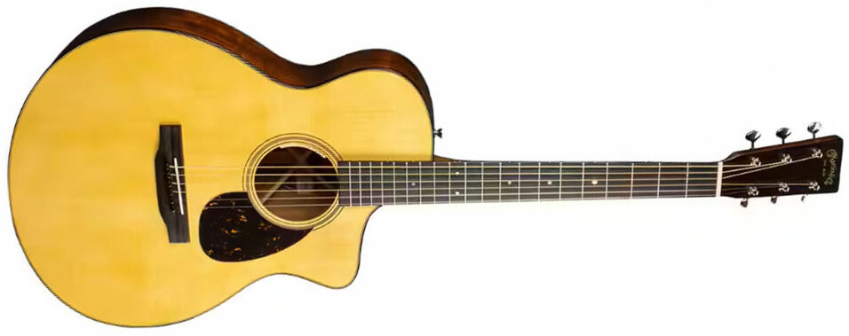 Martin Sc18e Lr Baggs Anthem Standard Om Cw Epicea Acajou Eb - Natural Aging Toner - Guitare Folk - Main picture