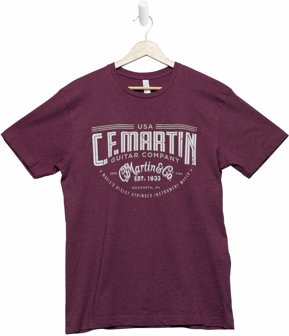 Martin Worlds Oldest Burgundy - S - T-shirt - Main picture