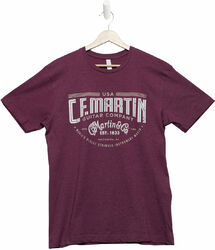 T-shirt Martin Worlds Oldest Burgundy - S