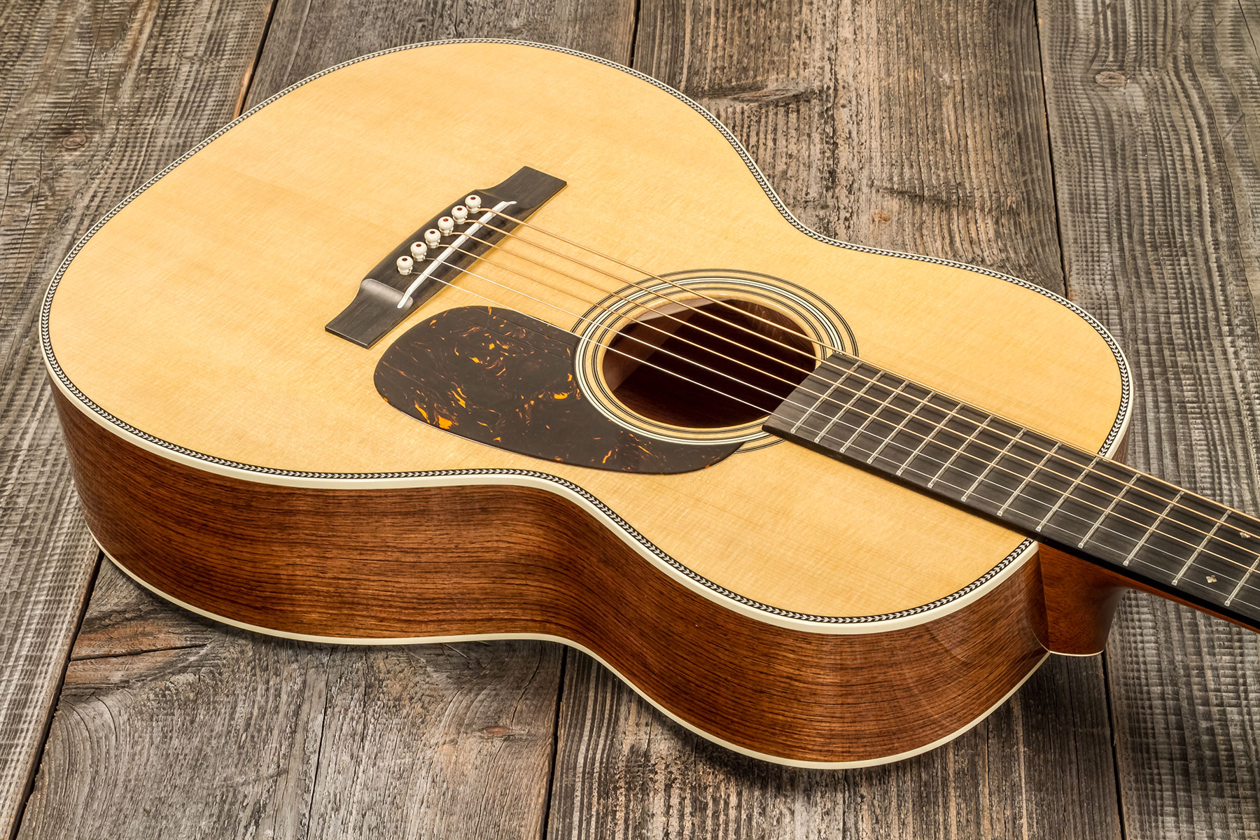 Martin Custom Shop Cs-00-c23036429 Grand Concert Epicea Palissandre Eb #2814861 - Natural Aging Toner - Guitare Folk - Variation 2