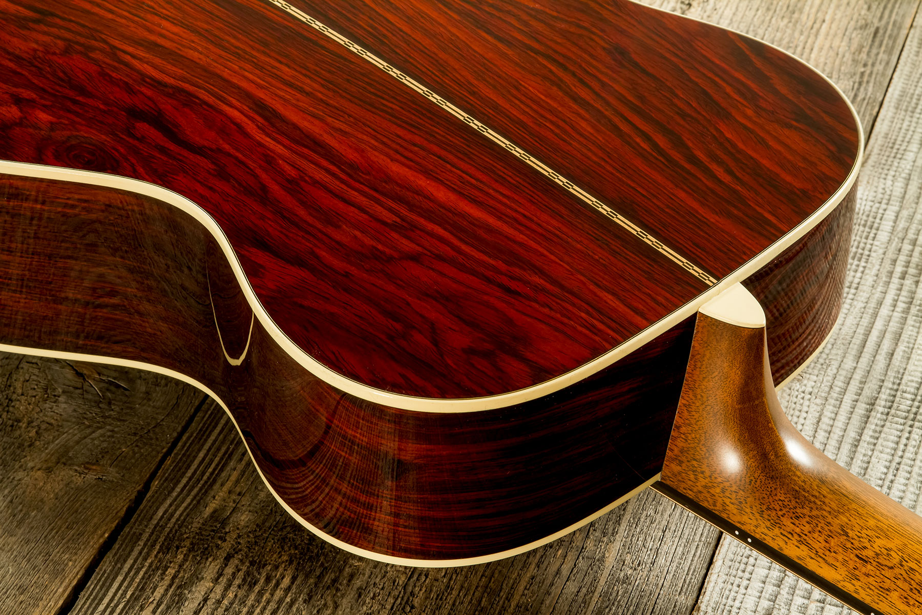 Martin Custom Shop Cs-000-c23035498 Shsc Epicea Cocobolo Eb #2819078 - Natural Aging Toner - Guitare Folk - Variation 6