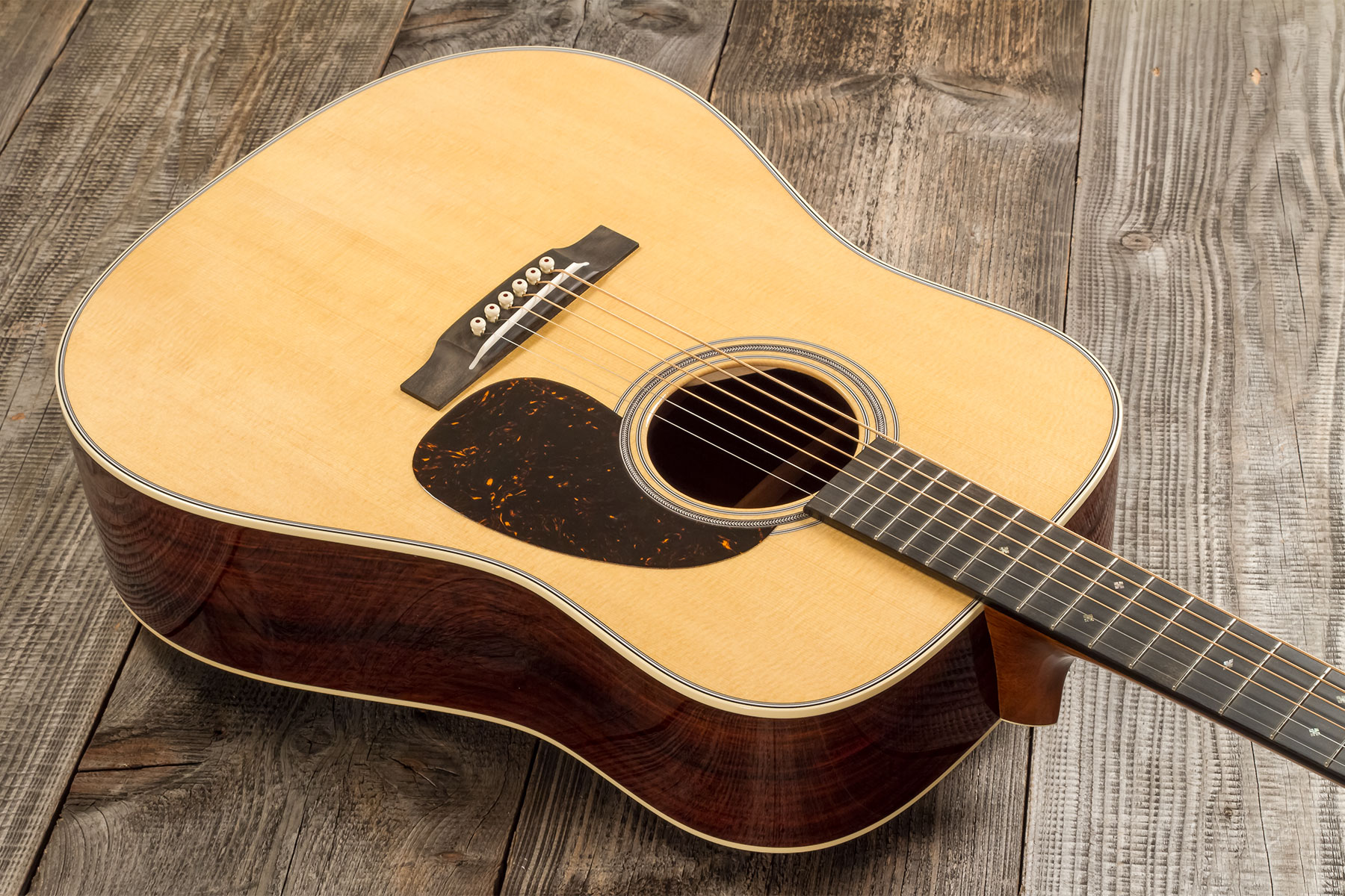 Martin Custom Shop Cs-d-c23035477 Dreadnought Epicea Cocobolo Eb #2819082 - Natural Aging Toner - Guitare Folk - Variation 2