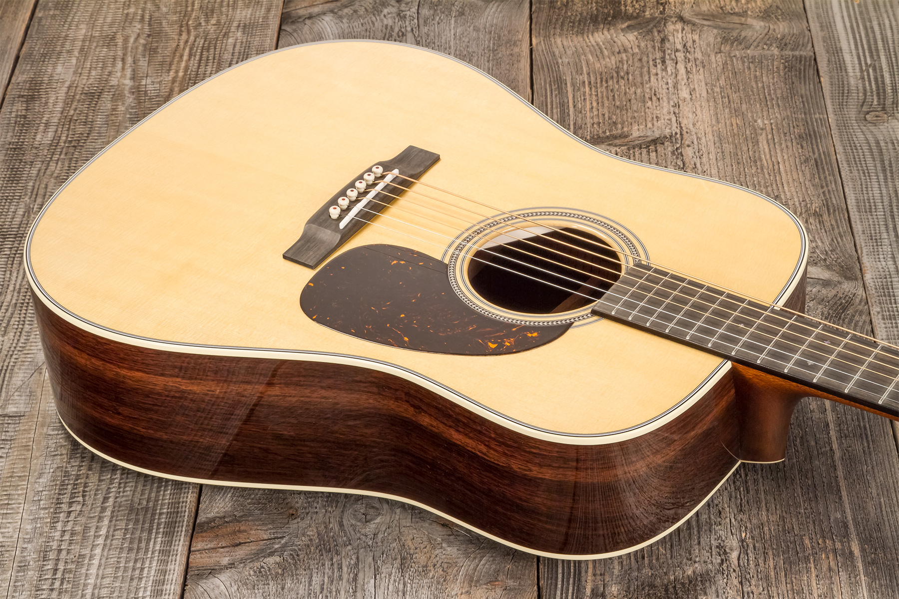 Martin Custom Shop Cs-d-c23036411 Dreadnought Epicea Palissandre Eb #2814866 - Natural Aging Toner - Guitare Folk - Variation 2