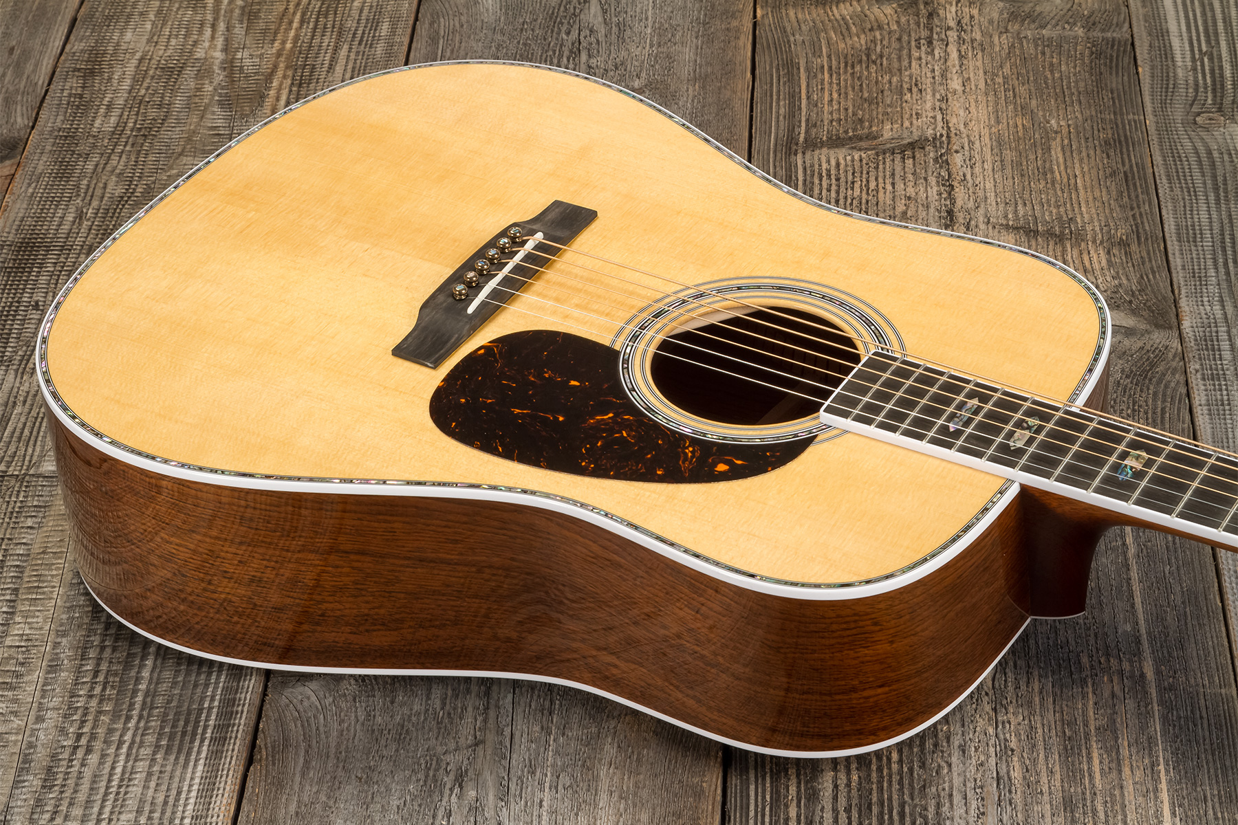 Martin Custom Shop Cs-d-c23036414 Dreadnought Epicea Palissandre Eb #2816486 - Natural Aging Toner - Guitare Folk - Variation 2