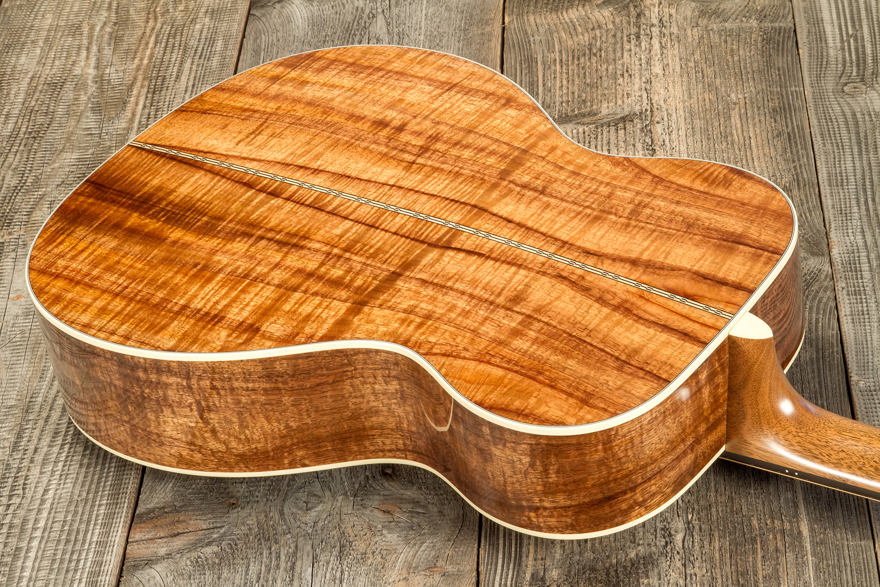 Martin Custom Shop Cs-om-c23035502 Orchestra Epicea Koa  Eb #2816483 - Natural - Guitare Folk - Variation 5