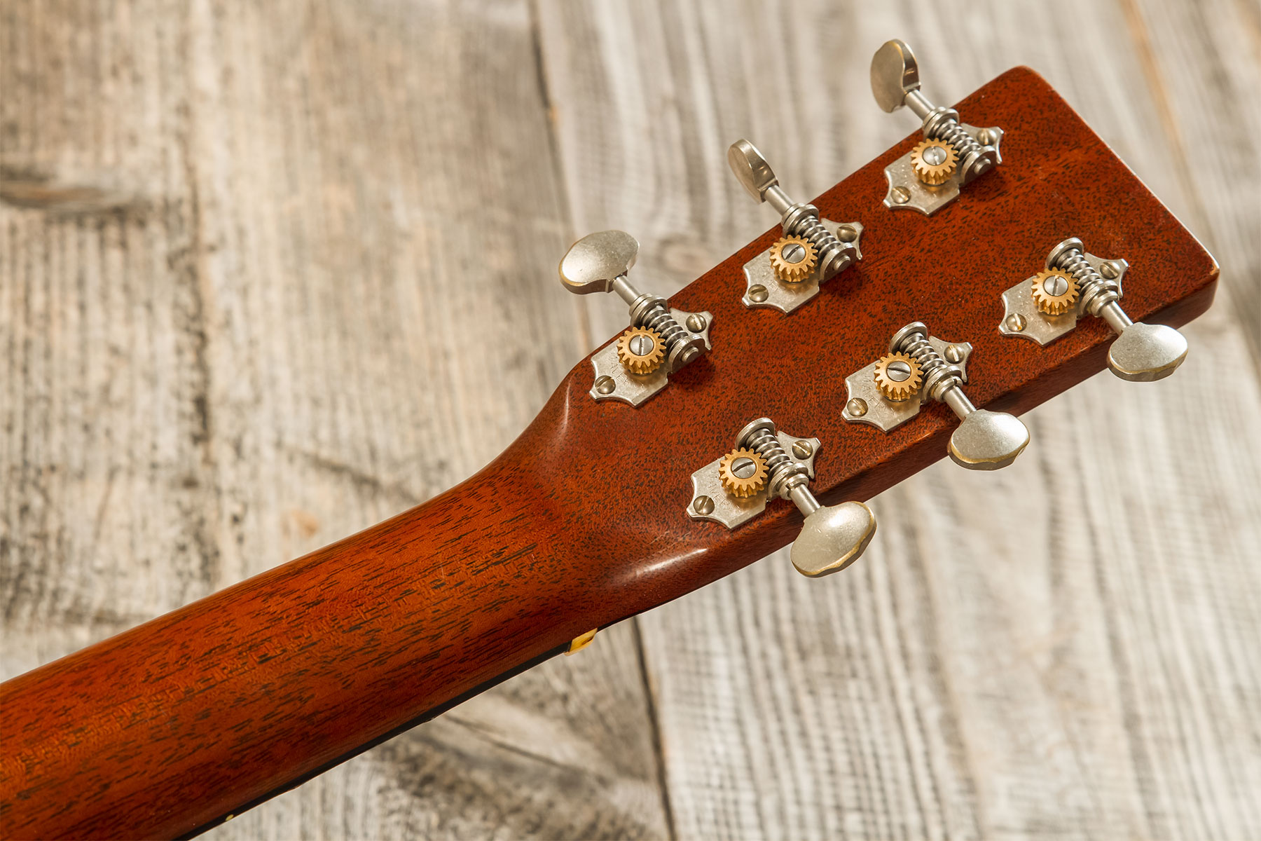 Martin Custom Shop Expert D-18 1937 Dreadnought Epicea Acajou Eb #2841322 - Natural Vintage Stage 1 Aging - Guitare Folk - Variation 8