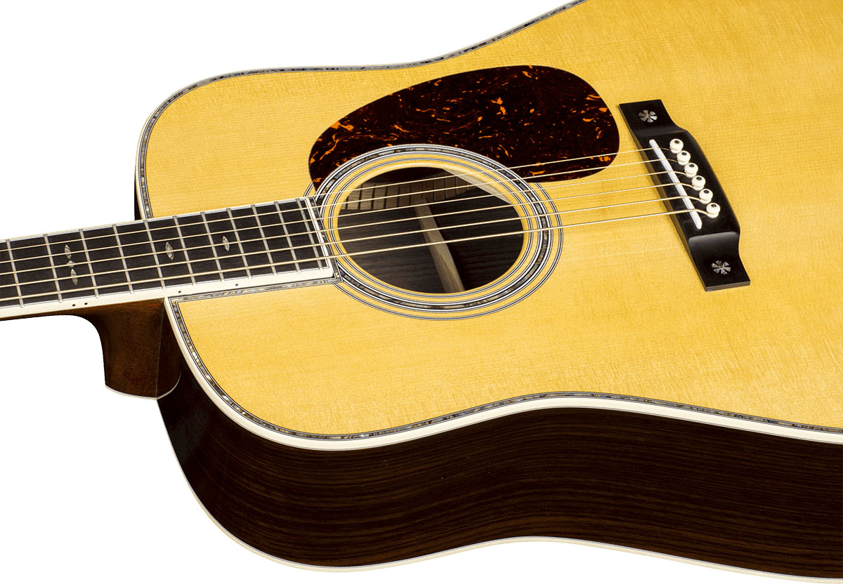 Martin D42 Standard Golden Era Dreadnought Epicea Palissandre Eb - Natural Gloss - Guitare Folk - Variation 2