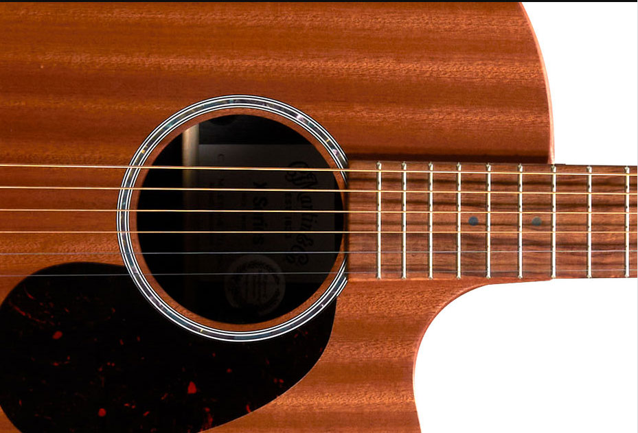 Martin Gpcx2e Ziricote Grand Performance Cw Sapele Hpl Ziricote Ric - Natural Satin - Guitare Folk - Variation 2