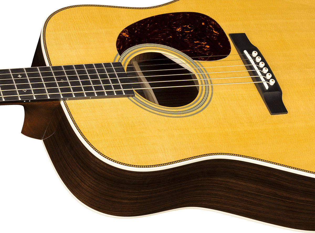 Martin Hd28 Standard Golden Era Epicea Palissandre Eb - Natural Gloss - Guitare Folk - Variation 2