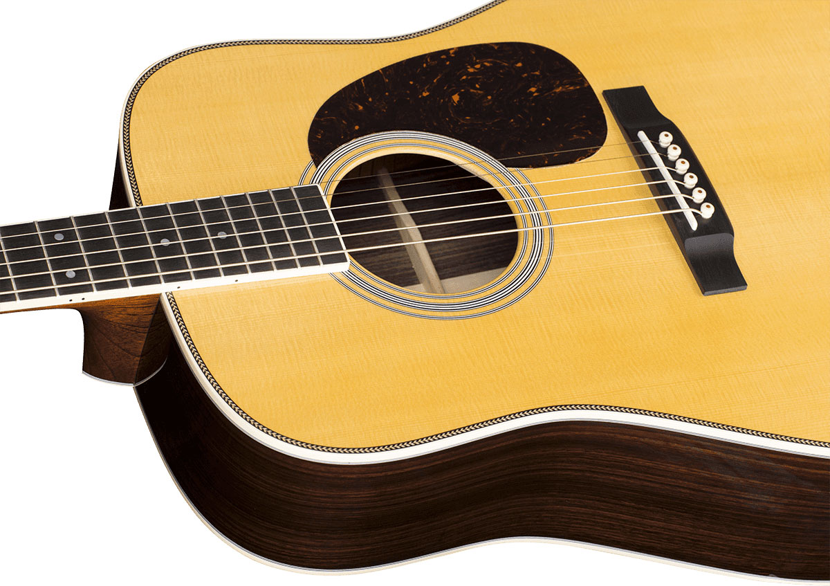 Martin Hd35 Standard Golden Era Dreadnought Epicea Palissandre Eb - Natural Gloss - Guitare Folk - Variation 2