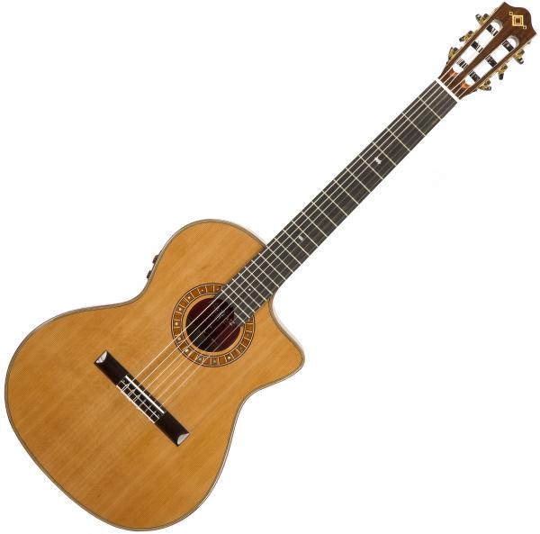 Martinez Crossover MP14-MH +Bag - natural Classical guitar 4/4 size