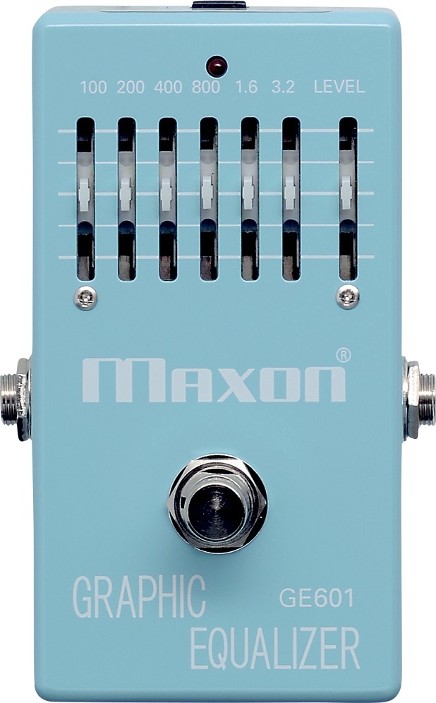 Maxon Reissue Series Ge601 Graphic Equalizer - PÉdale Eq. / Enhancer / Buffer - Main picture