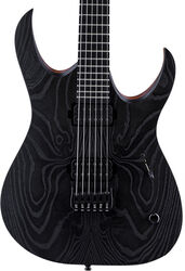 Guitare électrique métal Mayones guitars Duvell Elite Gothic 6 (Seymour Duncan) - gothic black