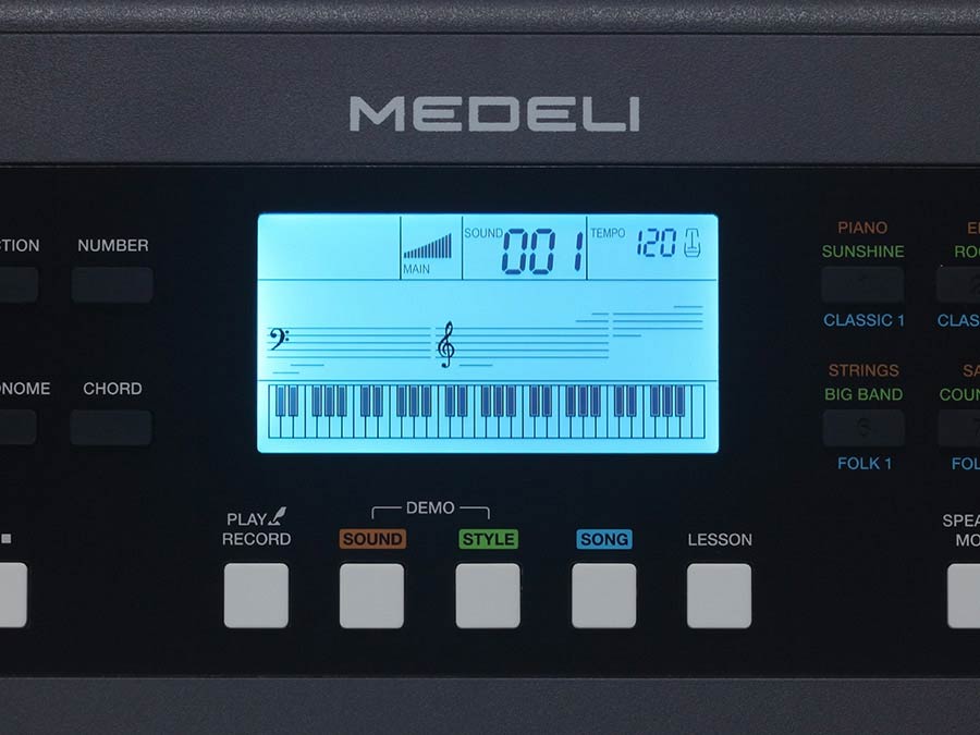 Medeli Mk61 - Clavier Arrangeur - Variation 8