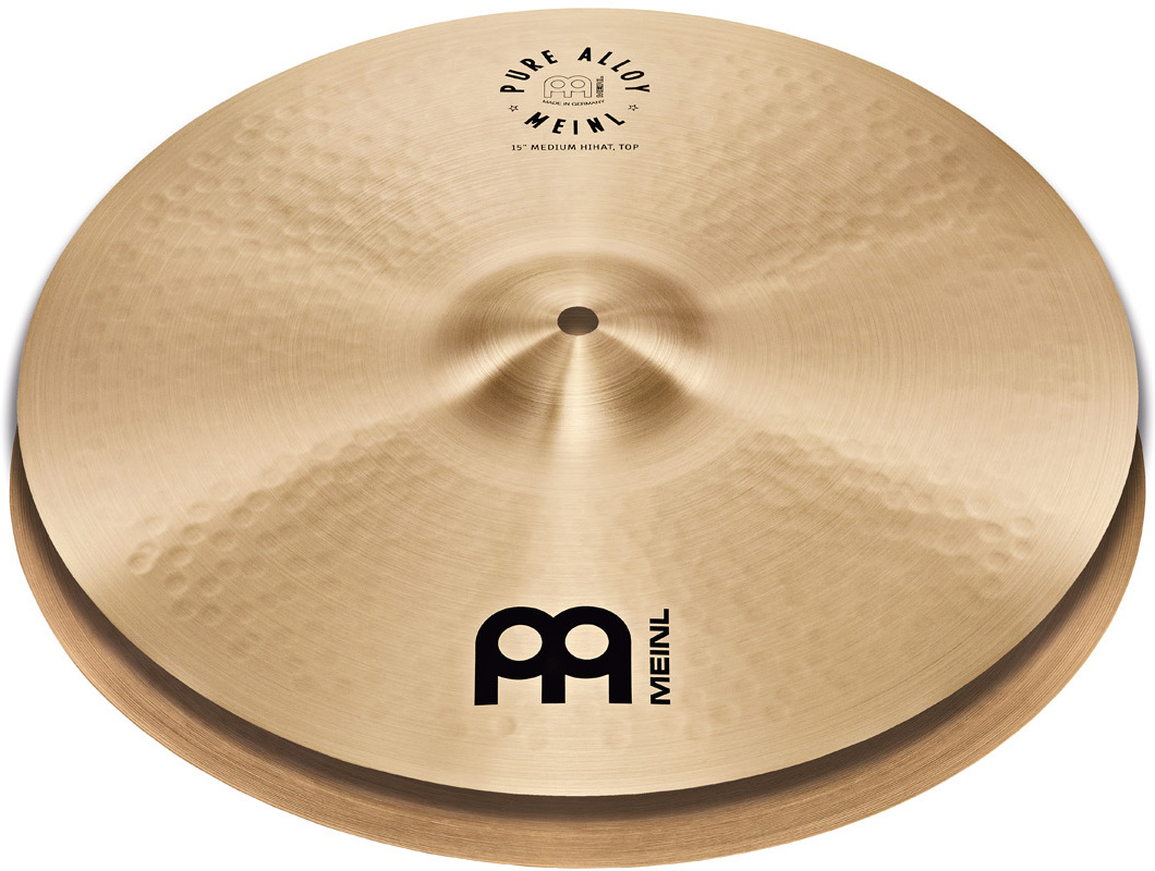 Meinl Charleston Pure Alloy 14 Medium - 14 Pouces - Cymbale Hi Hat Charleston - Main picture