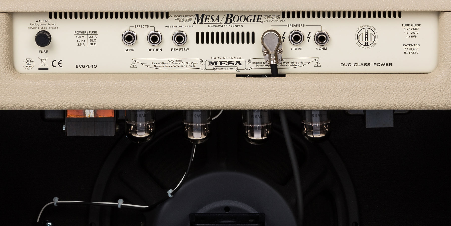 Mesa Boogie California Tweed 6v6 4:40 1x12 Combo 2/10/20/30/40w - Ampli Guitare Électrique Combo - Variation 3