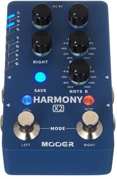 Mooer Harmony X2 - PÉdale Harmoniseur - Main picture