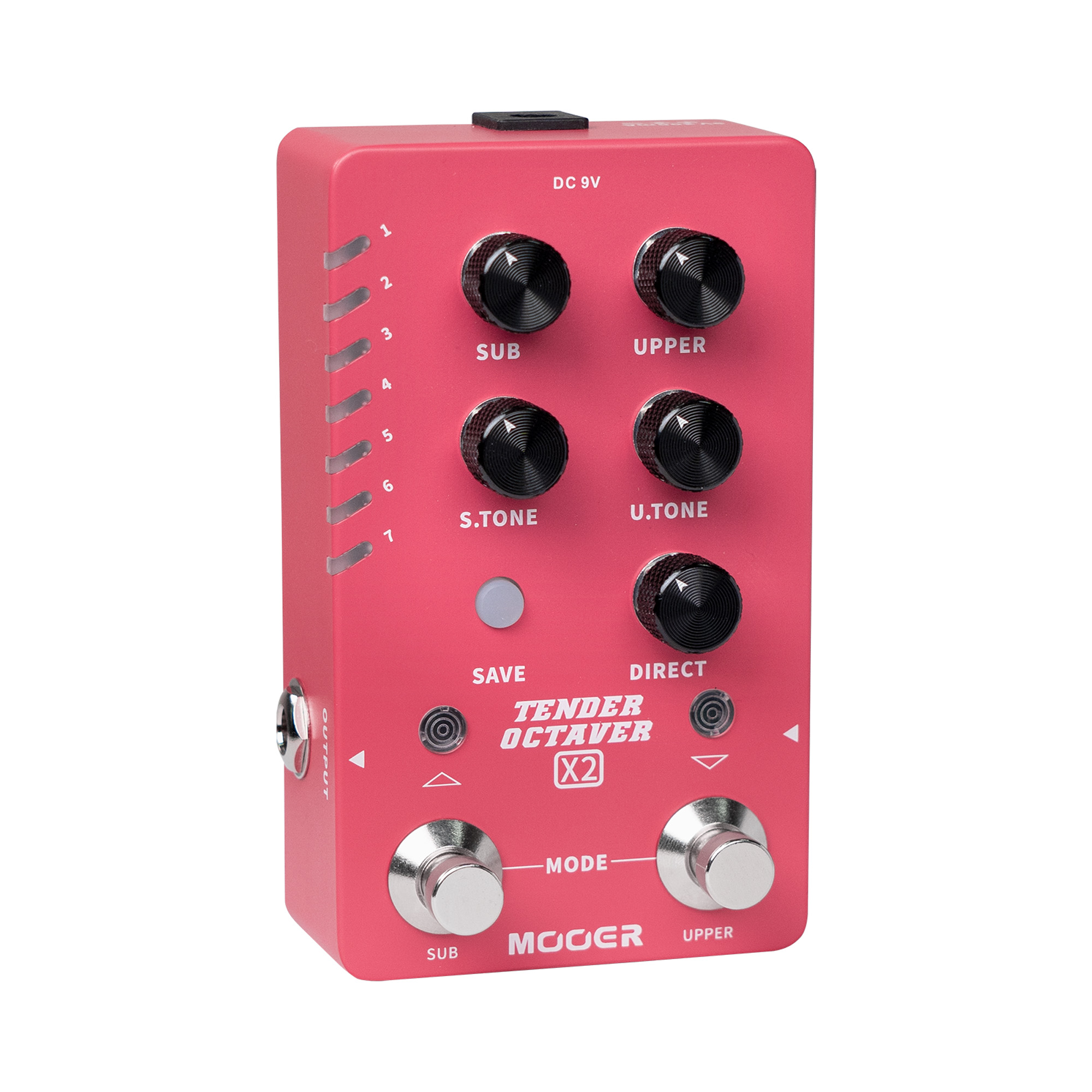 Mooer Tender Octaver X2 - PÉdale Harmoniseur - Variation 1